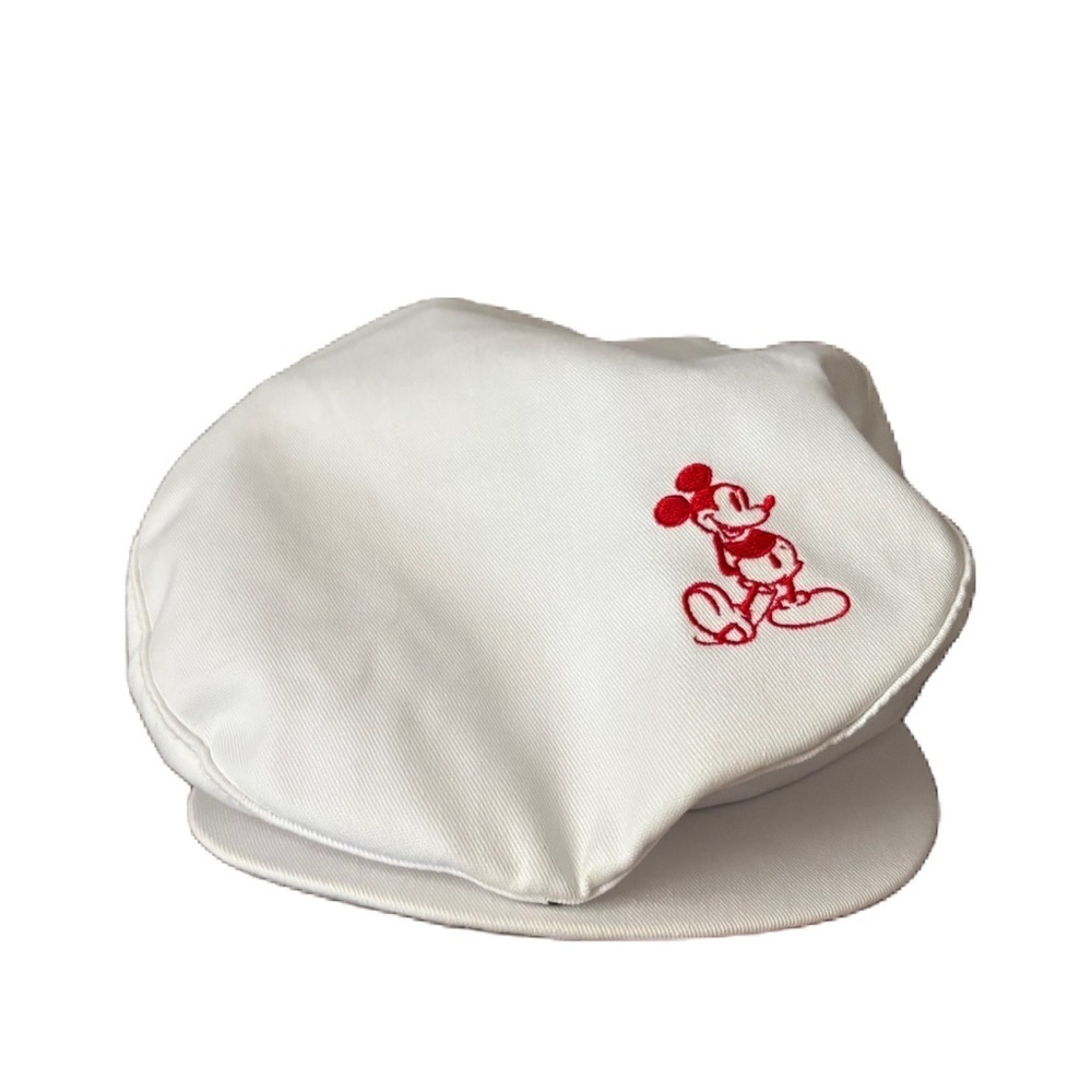 Walt Disney Golf Cap Hat Newsboy Embroidered Mickey Beret Made in USA Large XL